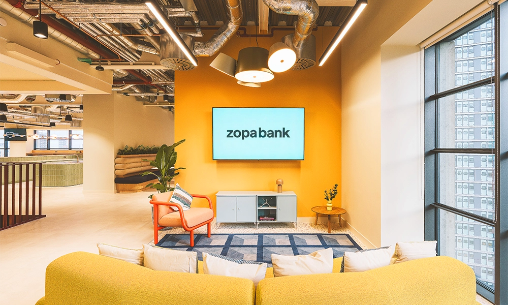 Zopa's new offices aim to reflect the bank's values - image supplied by Zopa