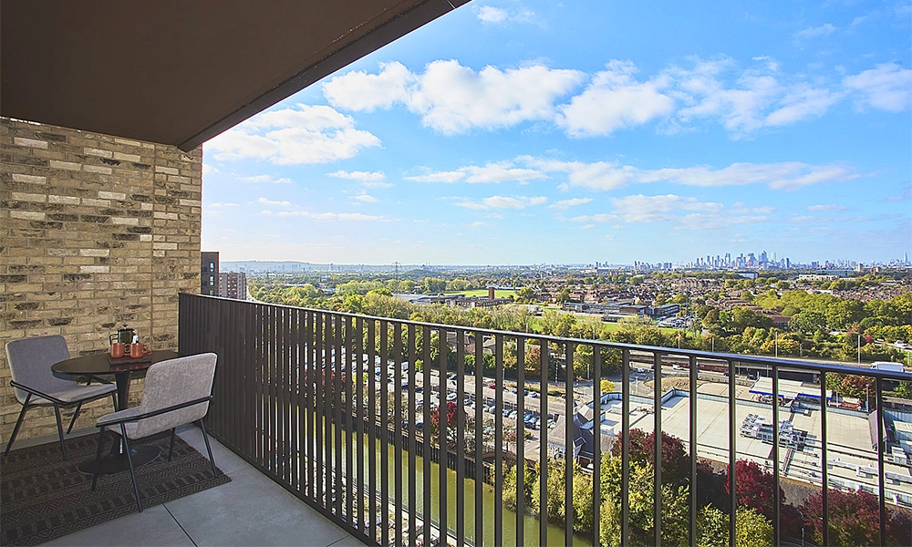 Jasper Wharf at Abbey Quay stands beside the River Roding - image supplied by Weston Homes