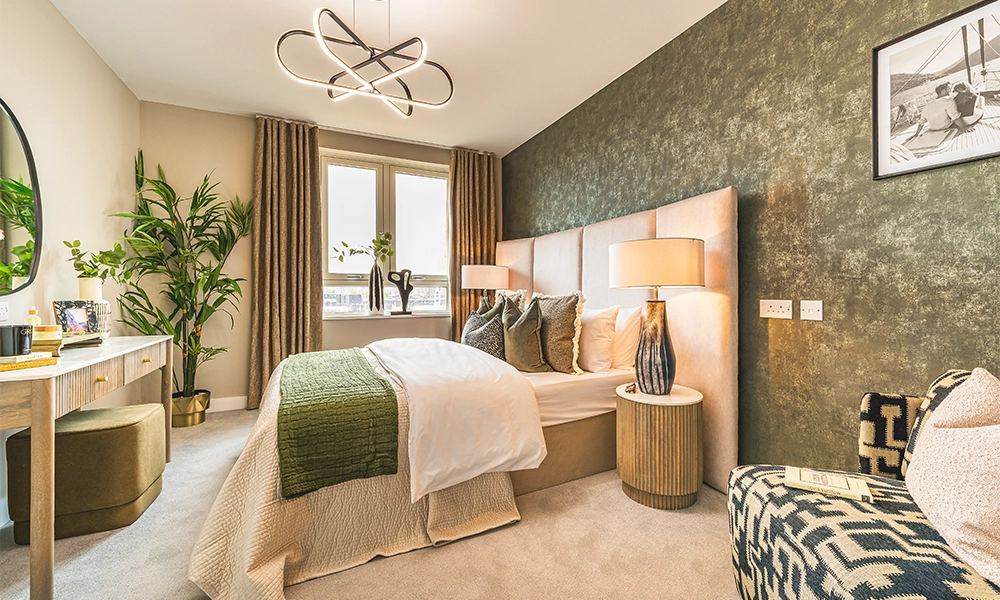 A show home interior at Dagenham Green - image supplied by The Hill Group