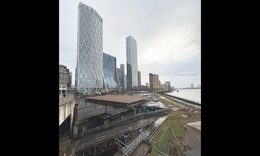 The site as it stands today - image by Jon Massey / Wharf Life