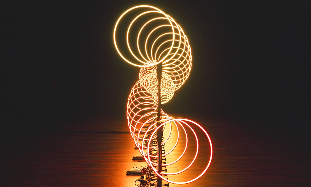 Hulahoop by Scale is set to be displayed in Union Square on Wood Wharf - image supplied by Canary Wharf Group