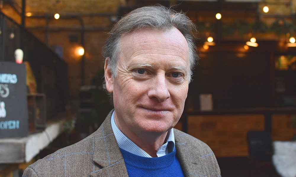 Davy's chairman, James Davy, at Vintners Lanes - image by Jon Massey / Wharf Life