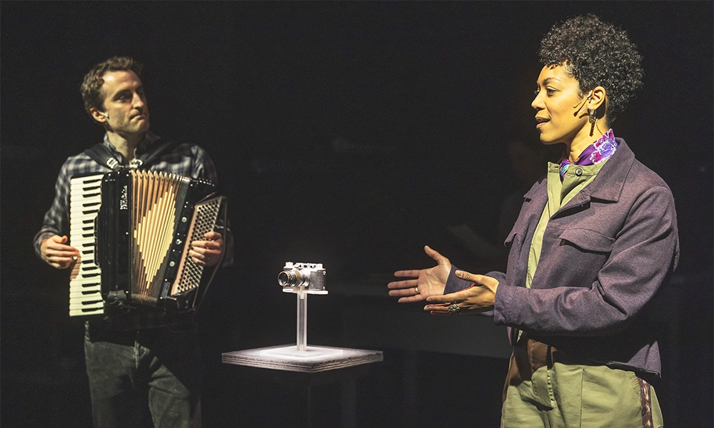 Stratford East will host a new version of the show from Jan 31-Feb 28, 2026 - image supplied by Here There Are Blueberries / Tectonic Theater