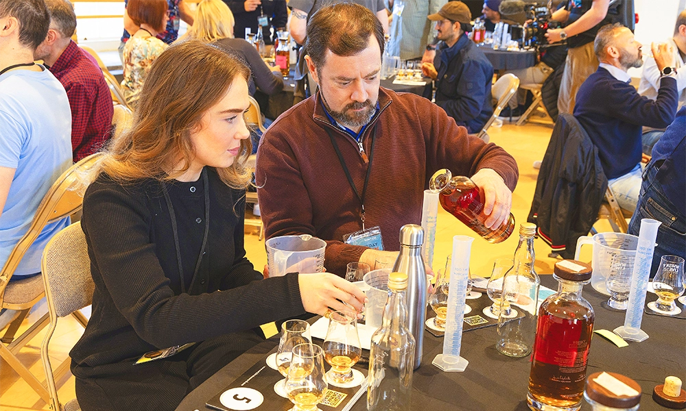 Masterclasses include the opportunity to blend your own whisky on the day - image supplied by Whisky Live
