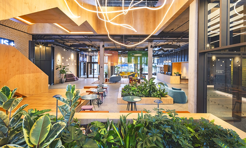 The main lobby space at 50-60 Charter Street - image supplied by Vertus