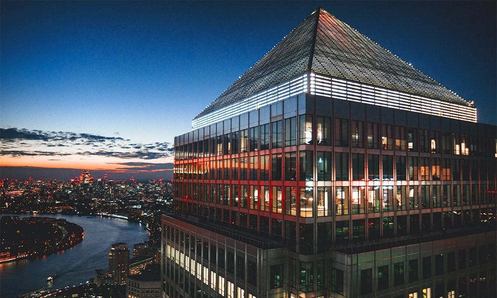 UCL School Of Management is expanding its presence on the top levels of One Canada Square - image supplied by UCL