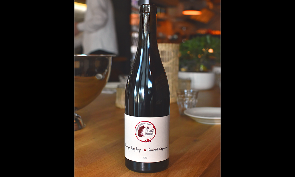 Sadmeli Saparevi, Beka's signature wine - image by Jon Massey / Wharf Life