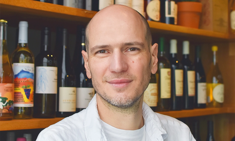 
Beka Kereselidze of Sad Meli restaurant and Sadmeli winery - image by Jon Massey / Wharf Life