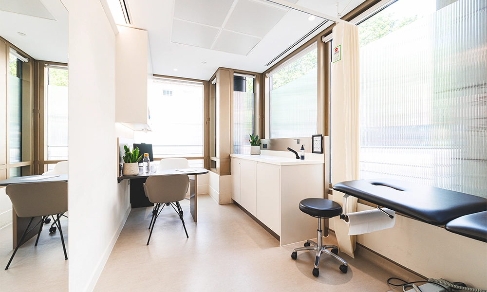 The facility will also have treatment and consultation rooms