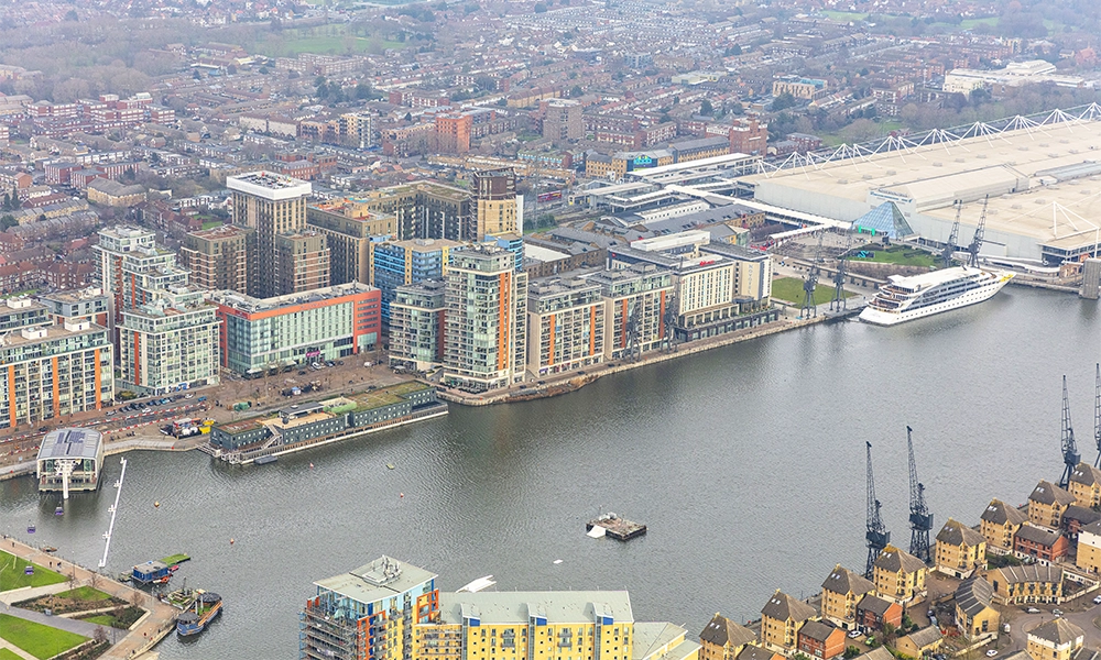 Royal Victoria Dock as it is today - image supplied by RDW