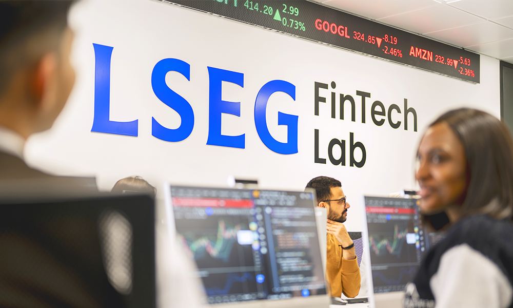 The London Stock Exchange Group Fintech Lab at the University Of Sunderland In London - image supplied by UOSiL