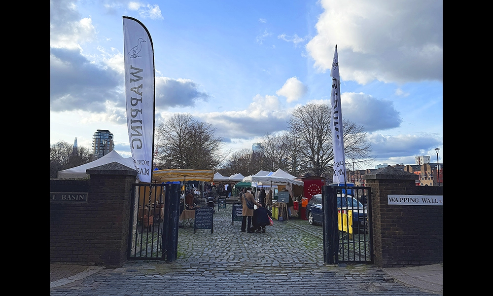 The market is open weekly at Brussels Wharf - image by Jon Massey / Wharf Life