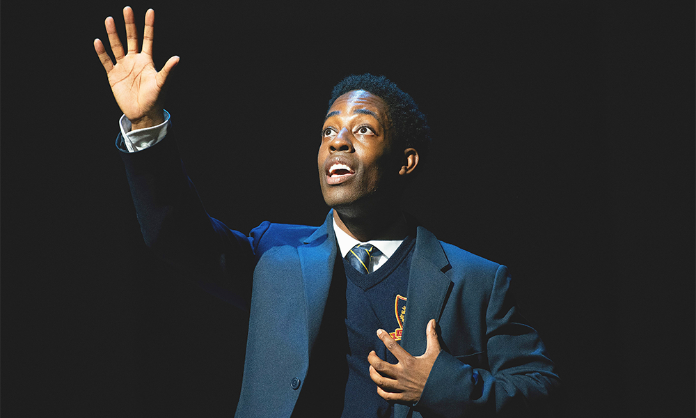 Kalid Daley is back in the role of JR - image by Camilla Greenwell