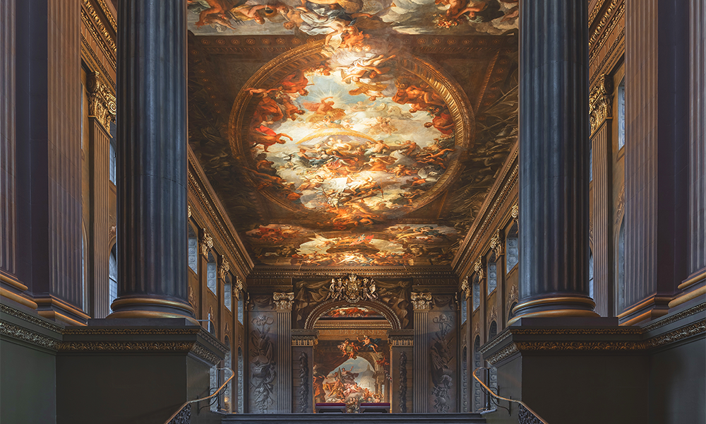 The Painted Hall at the Old Royal Naval College - image by ORNC