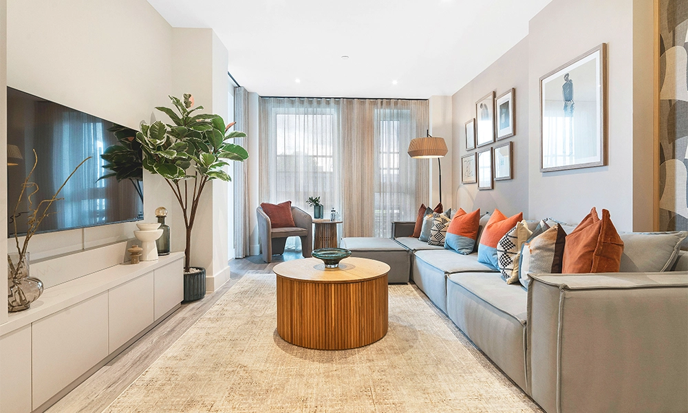 The properties use open-plan design to maximise the use of space - image supplied by Hyde New Homes