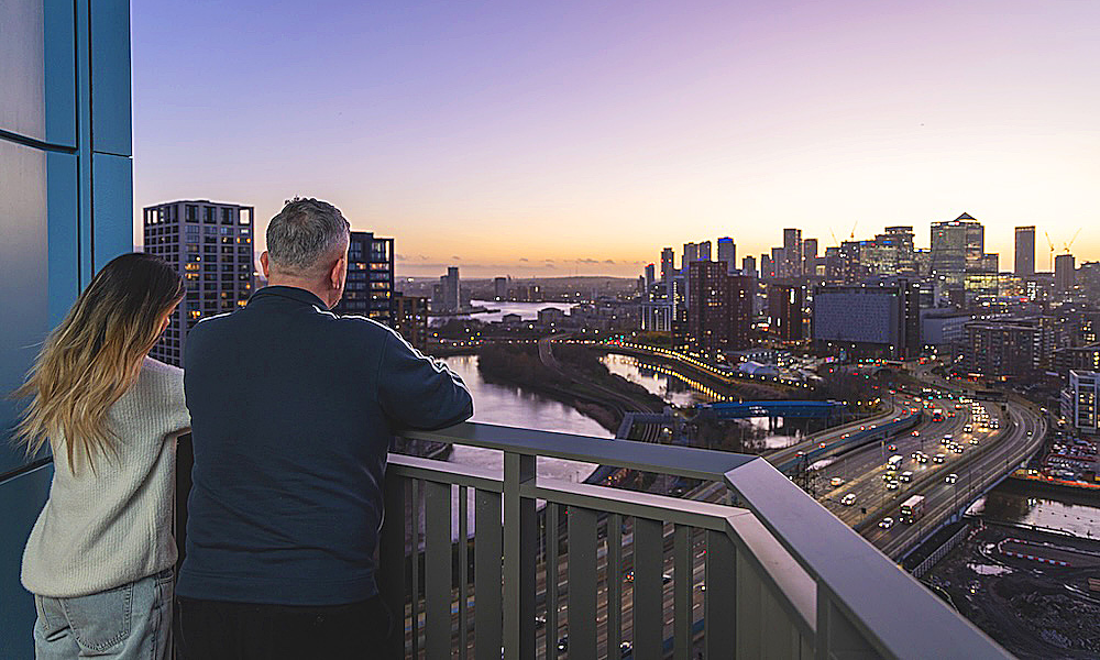 
The homes in the 32-storey tower feature views of the surrounding area - image supplied by ECF