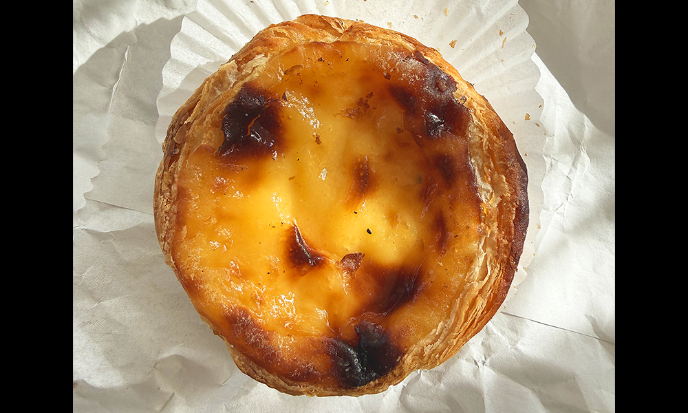 Pastel De Nata tarts are available from Ilha Dourada - image by Jon Massey / Wharf Life