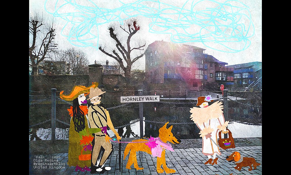 Walk, 2026 - image by Olga Regina