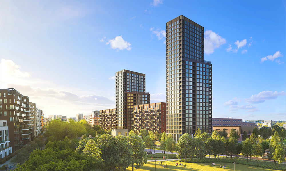 An artist's impression of Prime Point - image supplied by L&Q