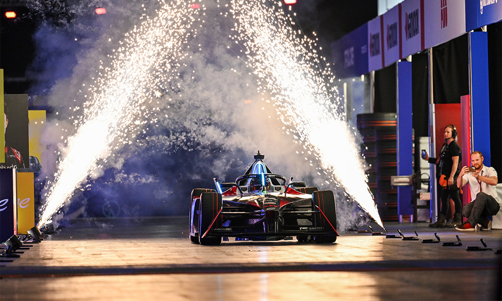 Formula E returns to the venue this summer - image supplied by Excel London