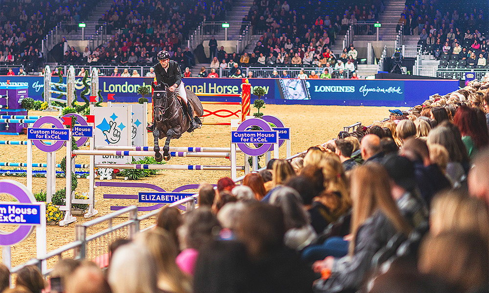 Excel London hosts the London International Horse Show, which is set to return to the venue from December 7-21, 2026 - image supplied by Excel London