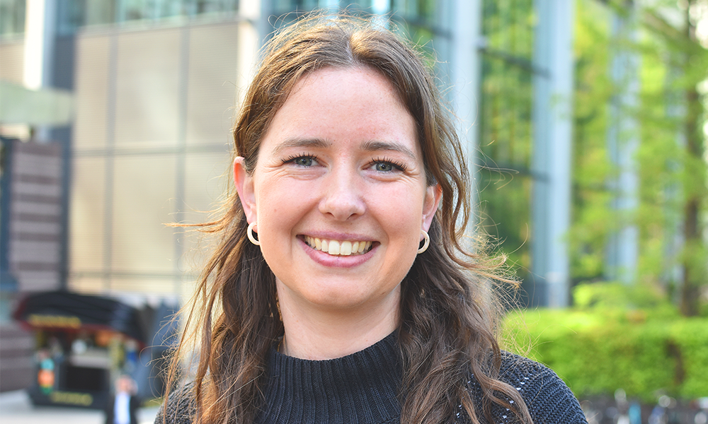 Canary Wharf Group development manager Sarah Moss is part of the team working on One Eden - image by Jon Massey / Wharf Life