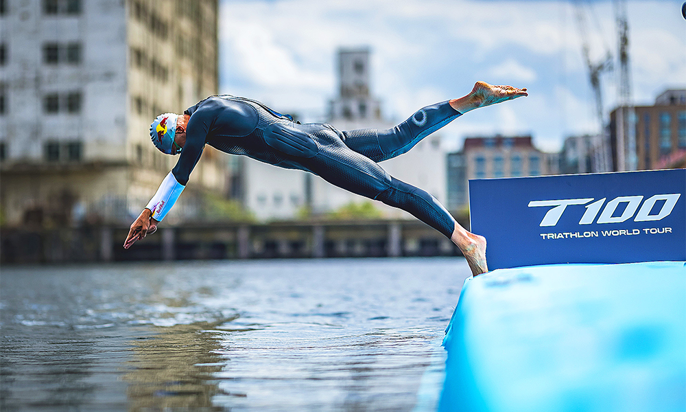 Excel has hosted the London T100 Triathlon in various forms for 25 years - image supplied by Excel London
