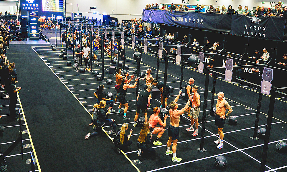 Hyrox London has grown to see more than 40,000 competitors take part - image supplied by Excel London