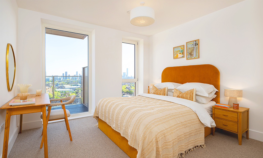 All properties at Upper East Apartments come with private balconies - image supplied by Muse