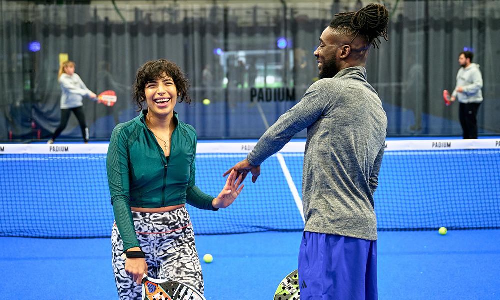 Padium will be hosting both social and beginner events as part of Wharf Wellness - image supplied by Canary Wharf Group