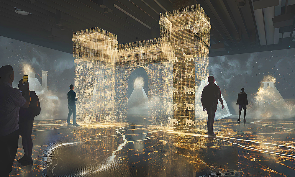 The attraction promises visitors a walk through ancient civilisations - image supplied by DEM Museums