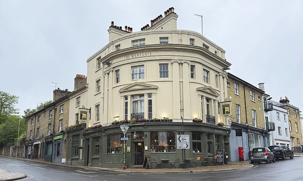 The Westgate pub with rooms in Winchester - image by Jon Massey / Wharf Life