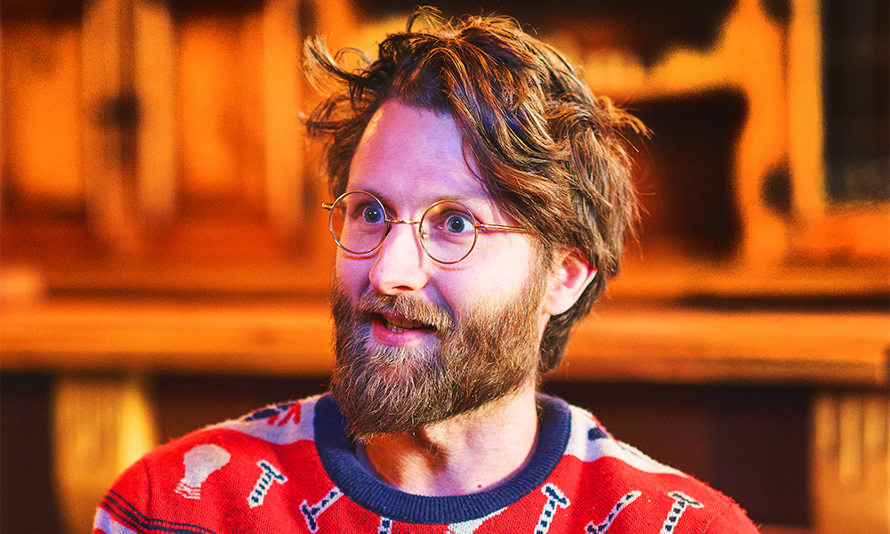 Inigo Lapwood, project director of Theatreship and Artship – image Matt Grayson