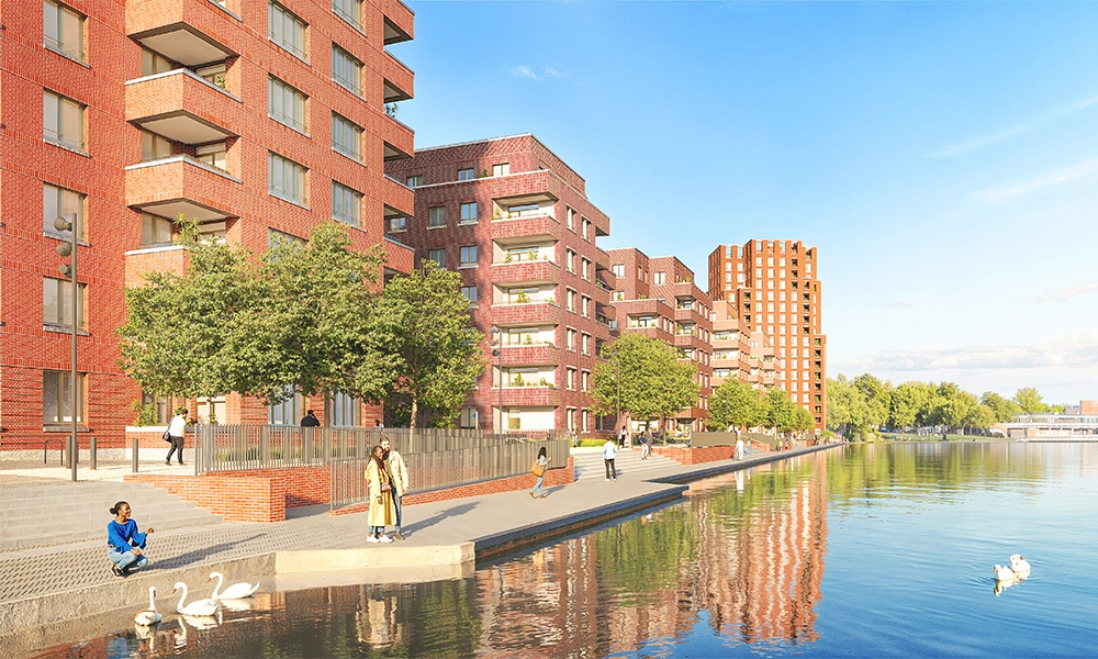 
Southmere overlooks Southmere Lake in Abbey Wood - image supplied by Peabody New Homes