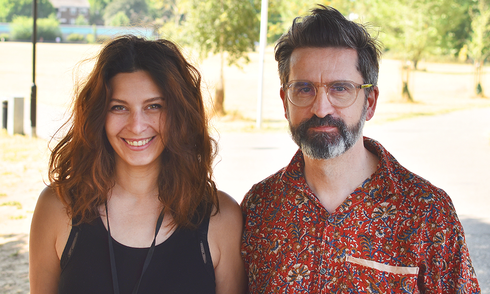 Kaltrina Pashtriku, communications and engagement manager, and Paolo Florentini, director of programming, at Poplar Union - image by Jon Massey / Wharf Life