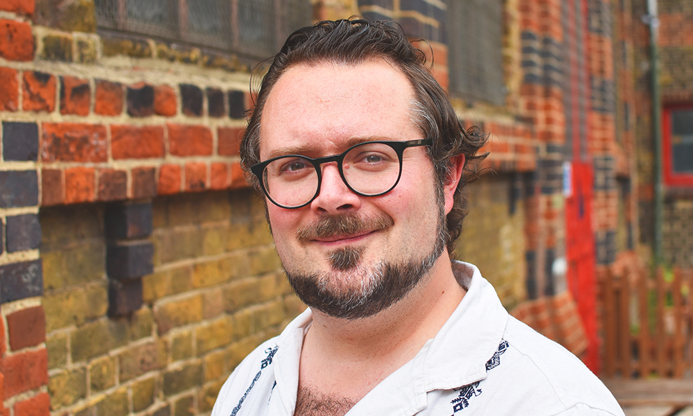Artistic director at The Space, Matthew Jameson - image by Jon Massey / Wharf Life
