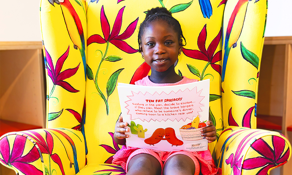 Kids aged 0-11 are encouraged to revel in stories at the Stratford centre - image by Sorcha Bridge