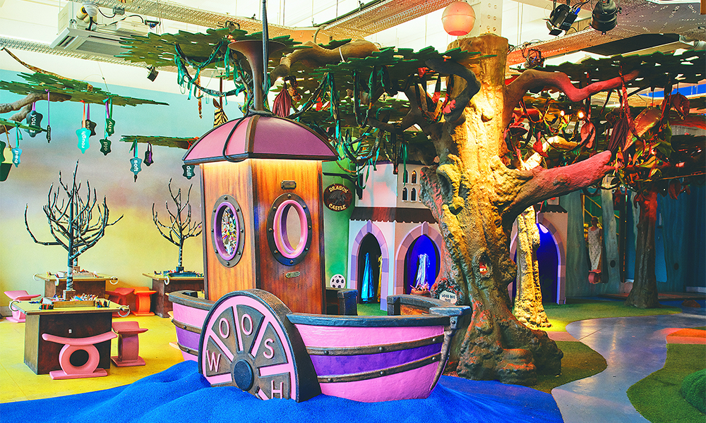 The centre's enchanted forest - image by Marc Sethi