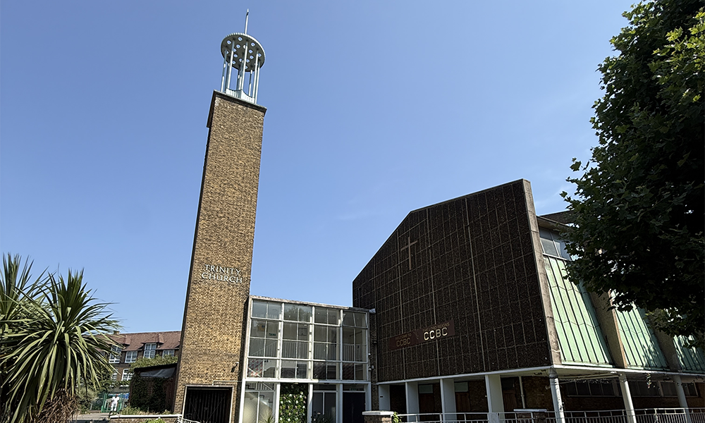 Trinity Independent Chapel (now the Calvary Charismatic Baptist Church) - image by Jon Massey / Wharf Life