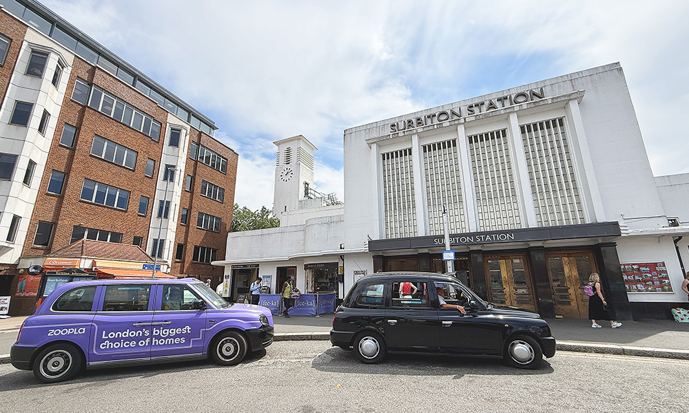 Surbiton Station is listed and has appeared as a location many times on film - image by Jon Massey / Wharf Life