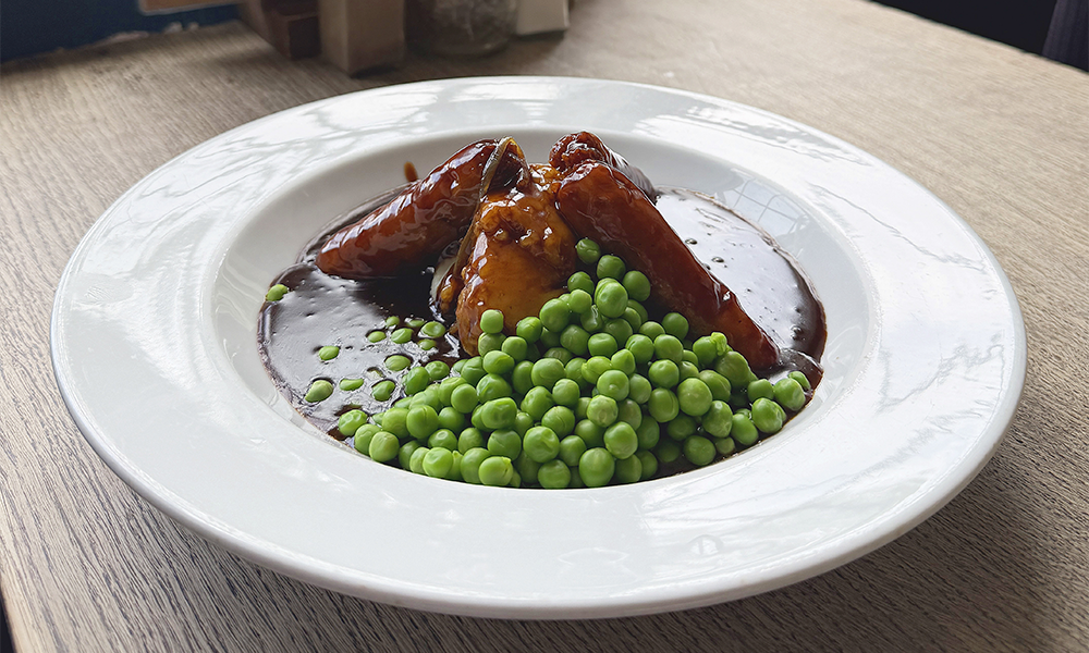 Sausage and mash at The City Arms in Surbiton - image by Jon Massey / Wharf Life