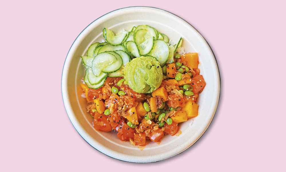 Richard's favourite Honi Salmon bowl - image by Jon Massey / Wharf Life
