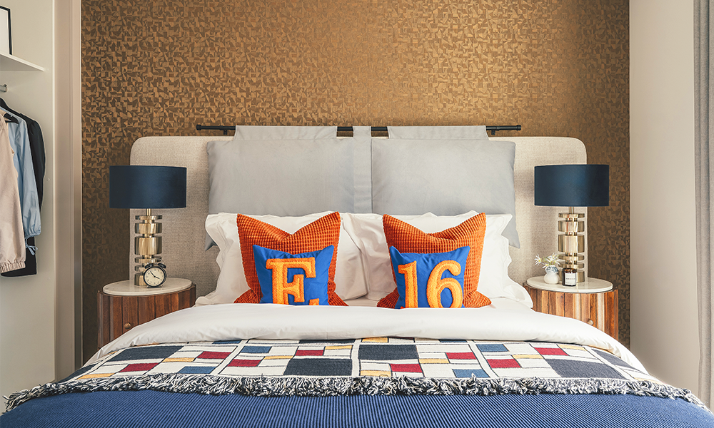 One and two-bedroom apartments are available at Argenta - image supplied by Guinness Homes