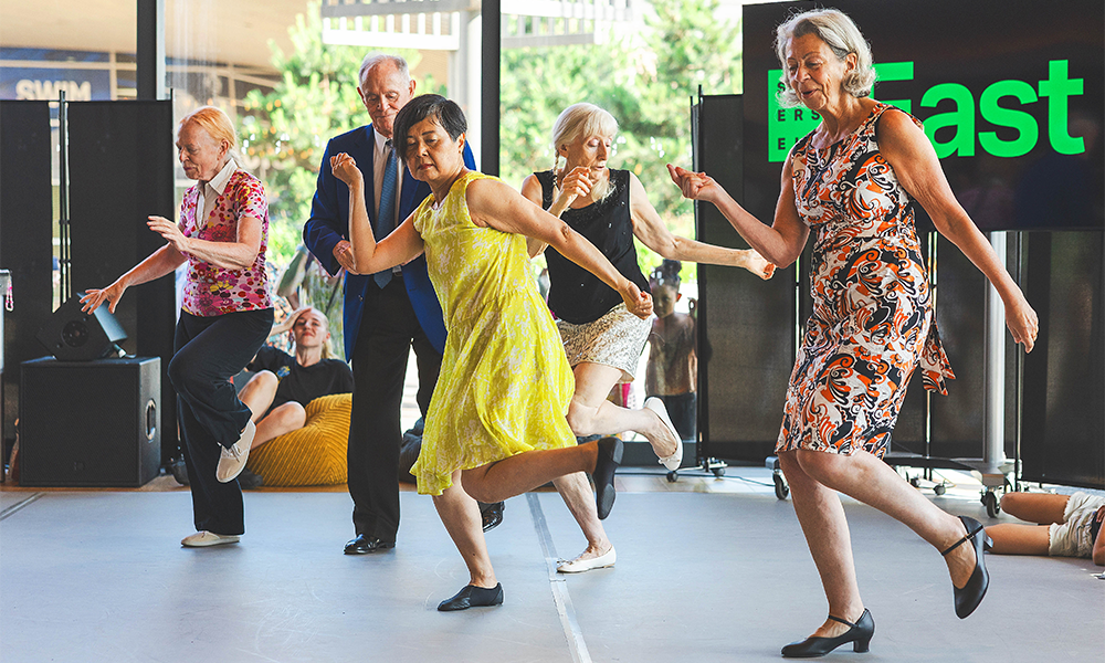The space is used by a wide range of ages in a variety of ways - image by Sylvie Belbouab