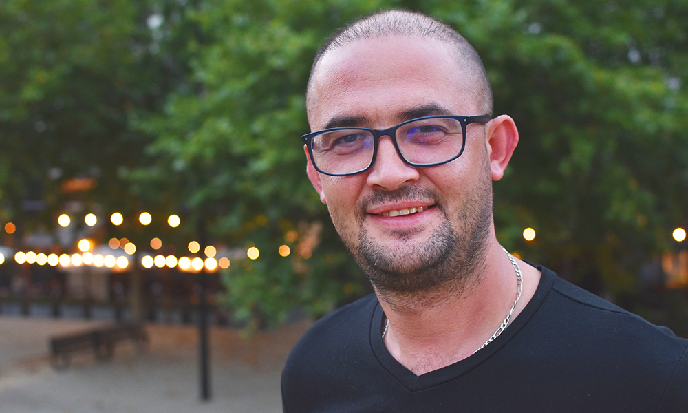 Bamboo Mat co-owner, Denis Gobjila - image by Jon Massey / Wharf Life