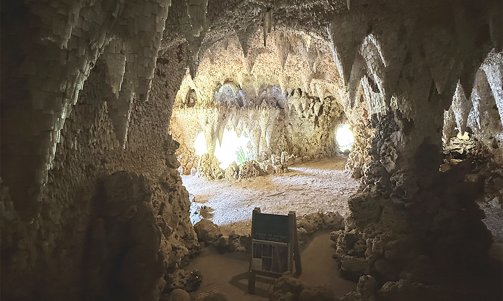 The human-made crystal grotto is the largest of its kind in the UK - image by Jon Massey / Wharf Life