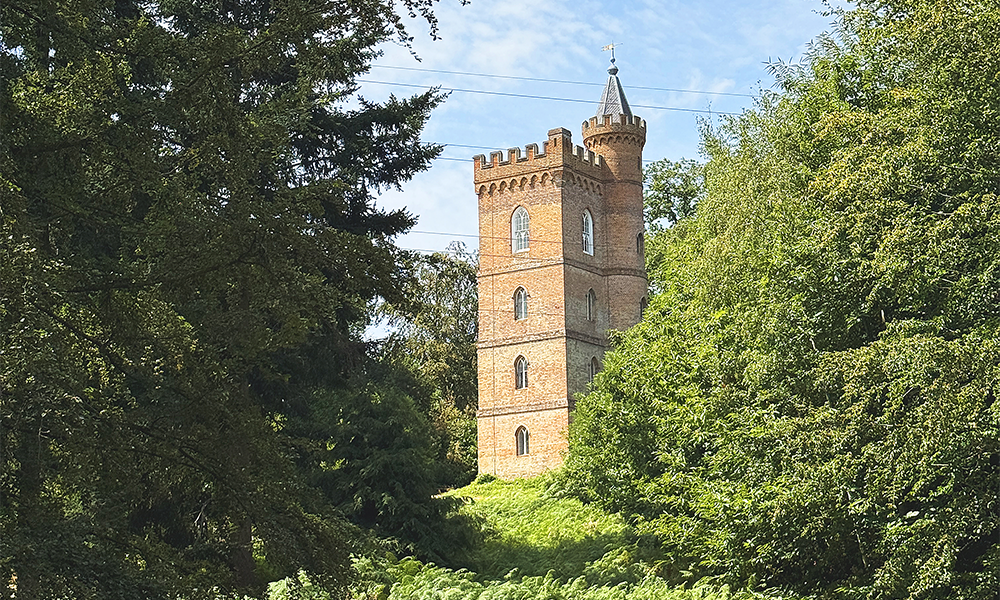 The gothic tower at Painshill - image by Jon Massey / Wharf Life