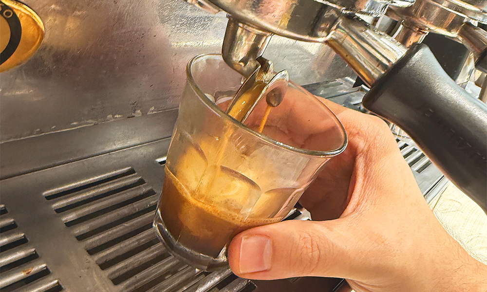 Trainees learn about brewing coffee and other drinks during their time at the charity - image by Jon Massey / Wharf Life