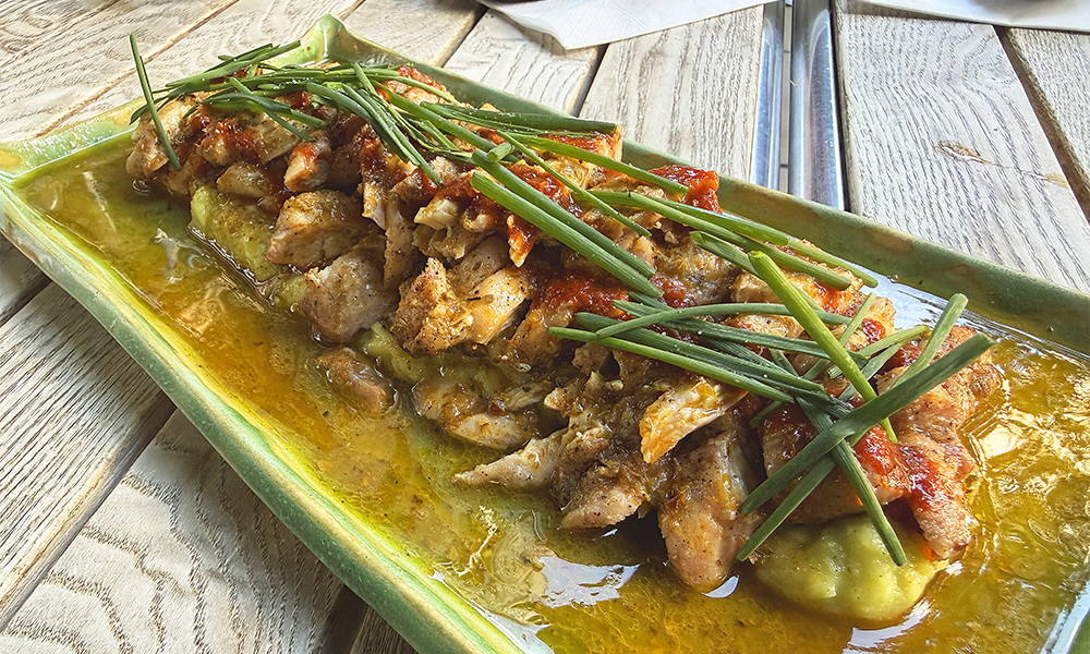 Chicken Anticucho at the Stratford restaurant - image by Jon Massey / Wharf Life