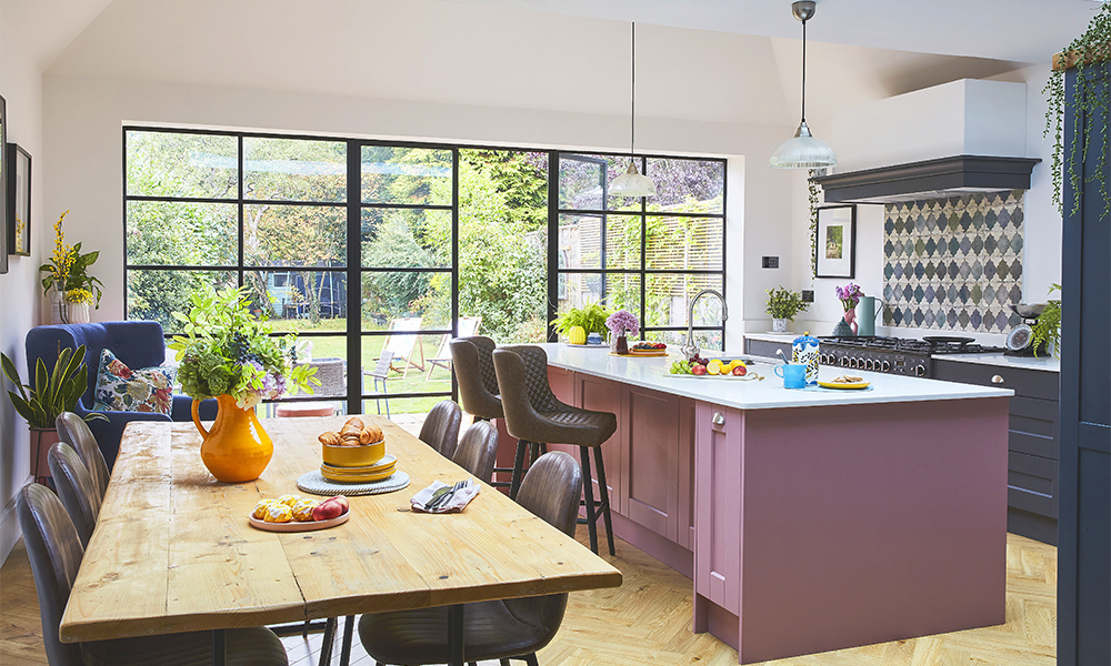 Michael advocates embracing open-plan design to maximise space - image by Kasia Fiszer